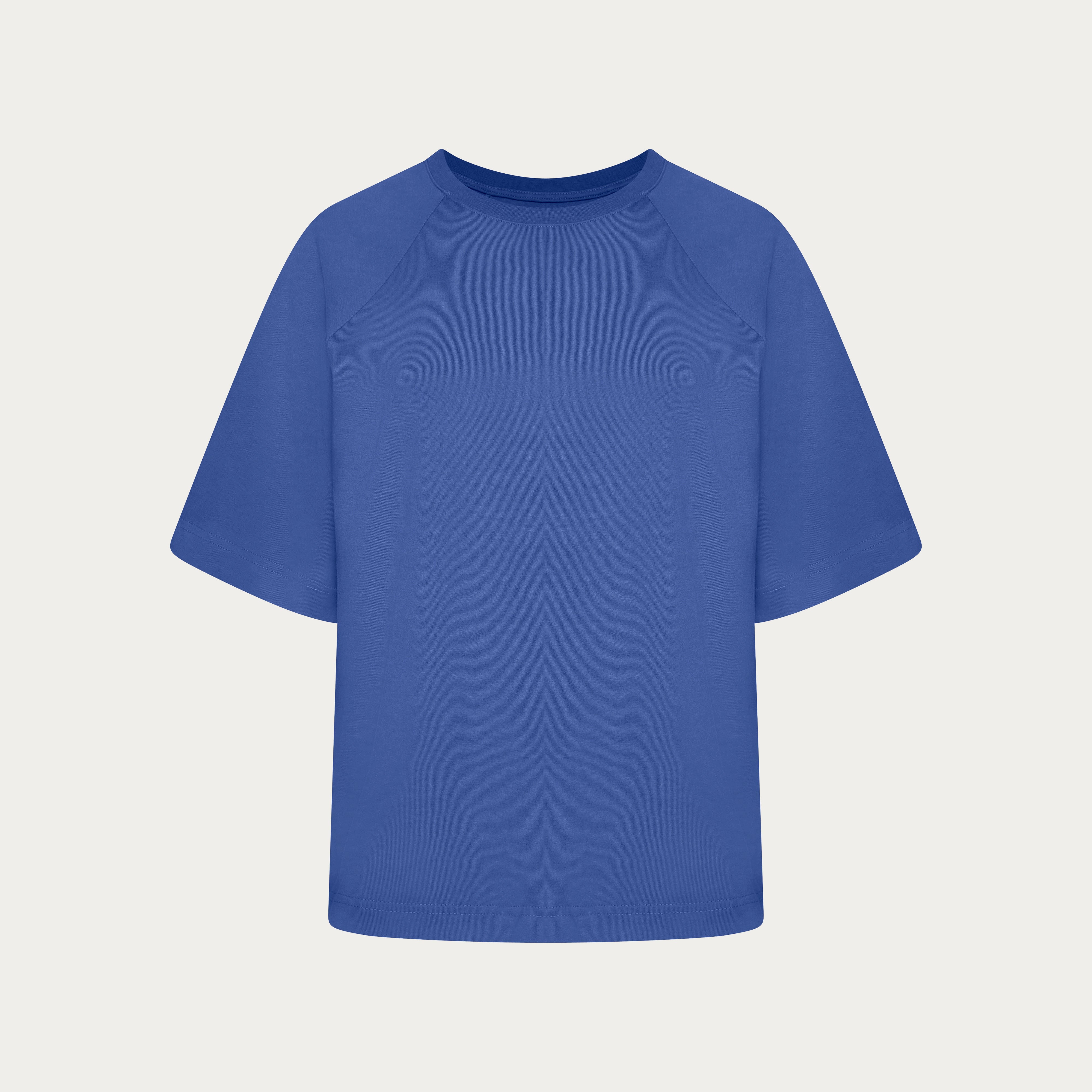 Laid Back Over Sized Tee - Vintage Indigo
