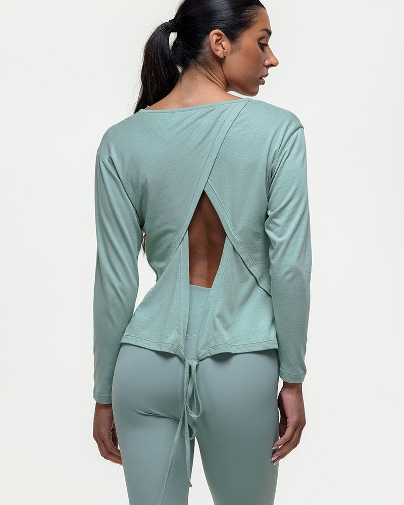 Flow Long Sleeve Tee - Seamoss