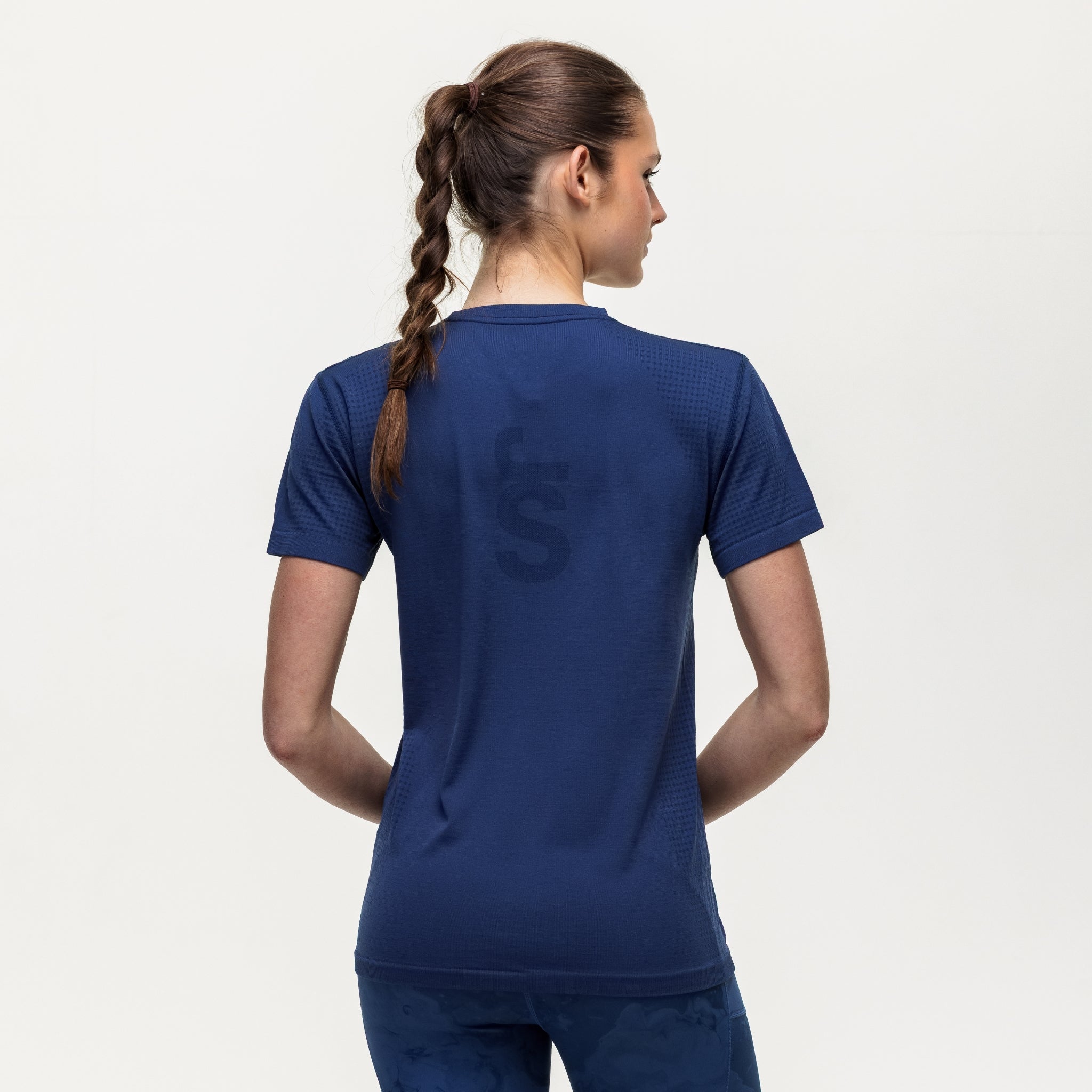 Seamless Performance Training Tee - Indigo