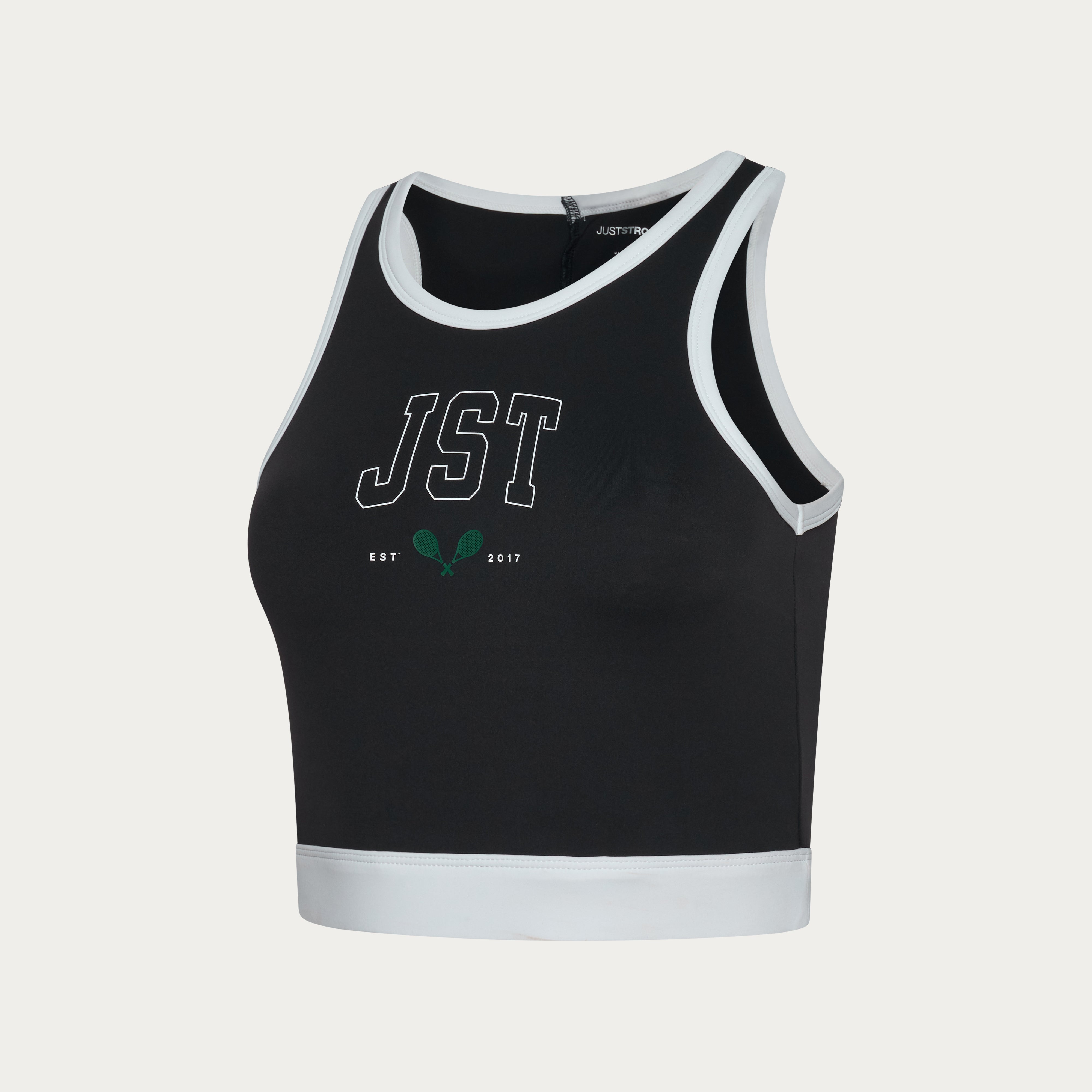 Ace Cropped Vest - Black/White (PRE ORDER)