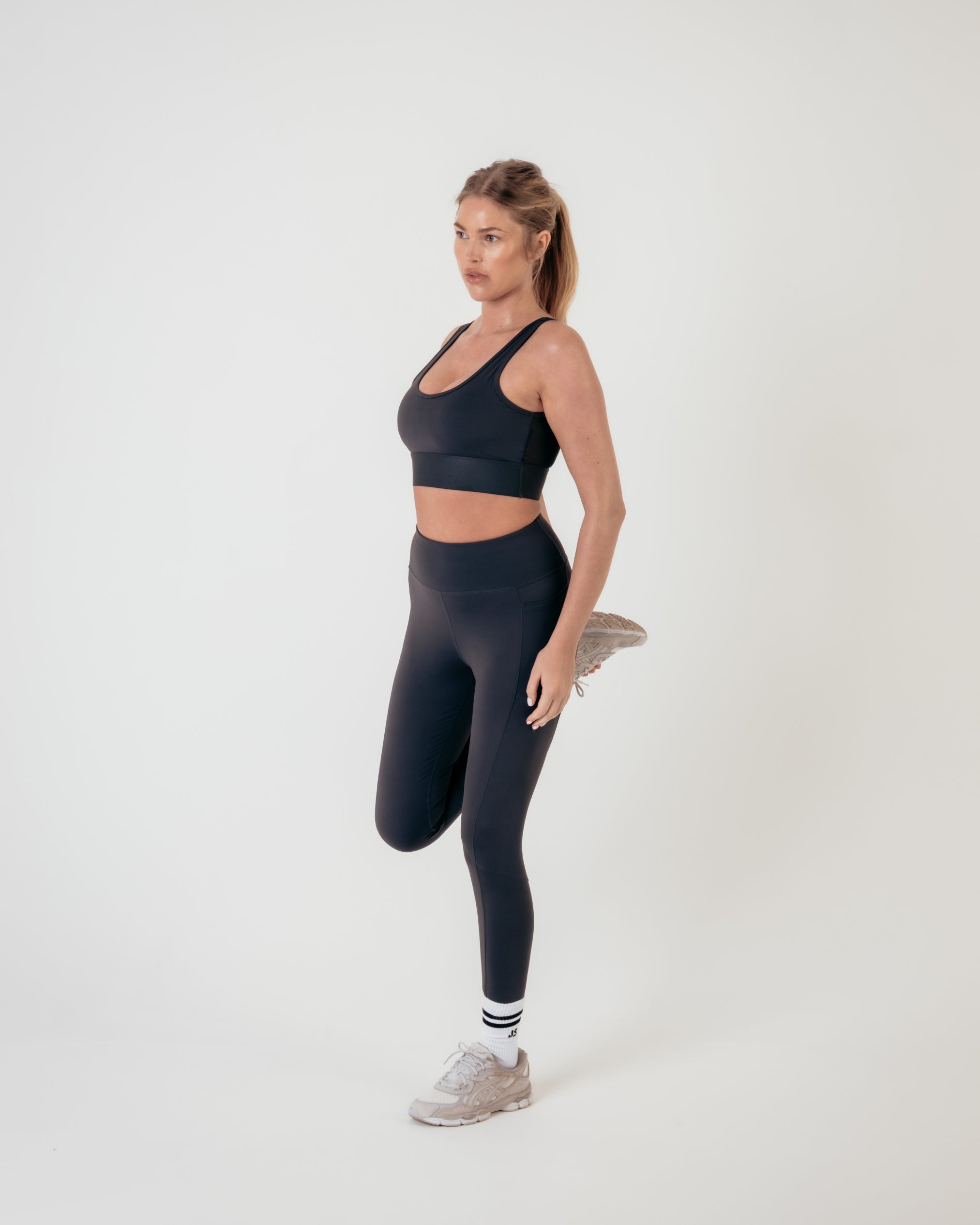 Power High Rise 7/8 Leggings - Black