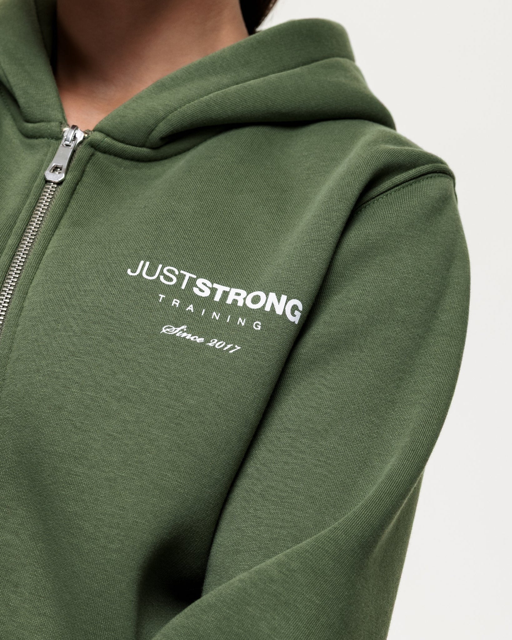 Training Essentials Motion Zip Hoodie - Khaki