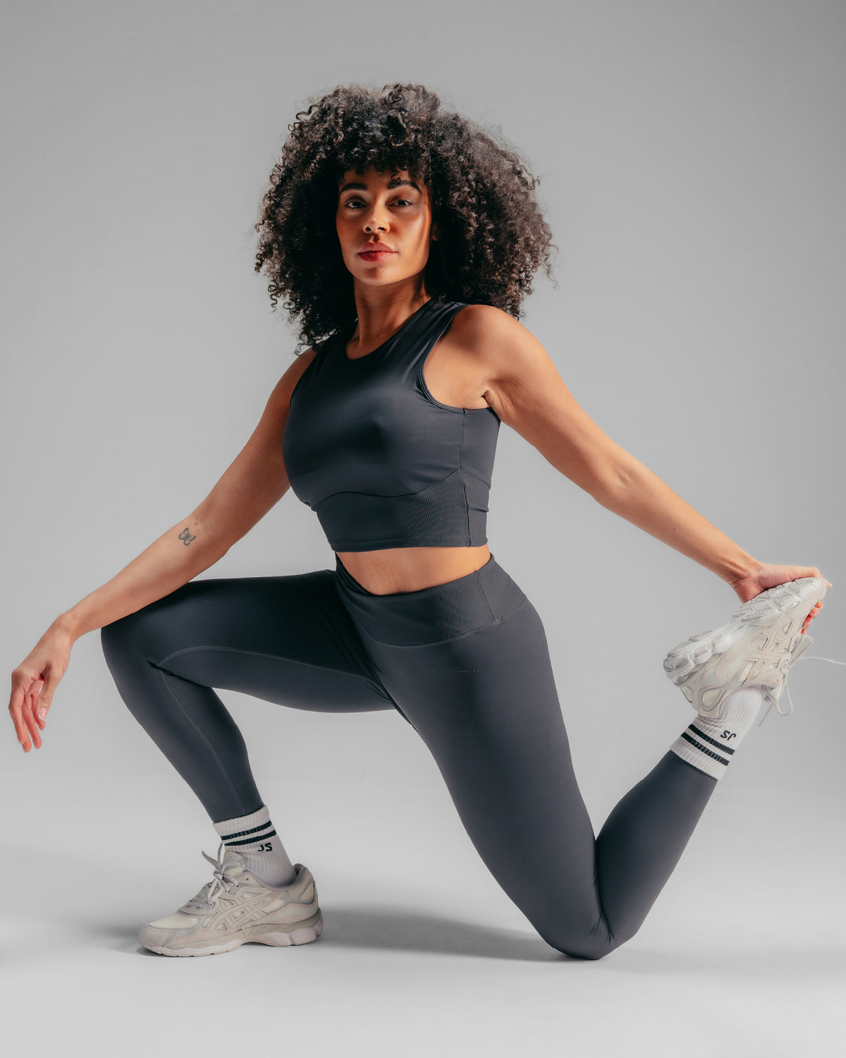 Wrap Over Leggings - Black