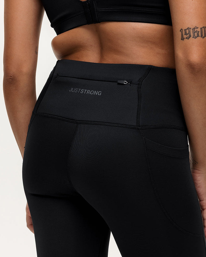 High Rise Genesis Leggings - Black Onyx