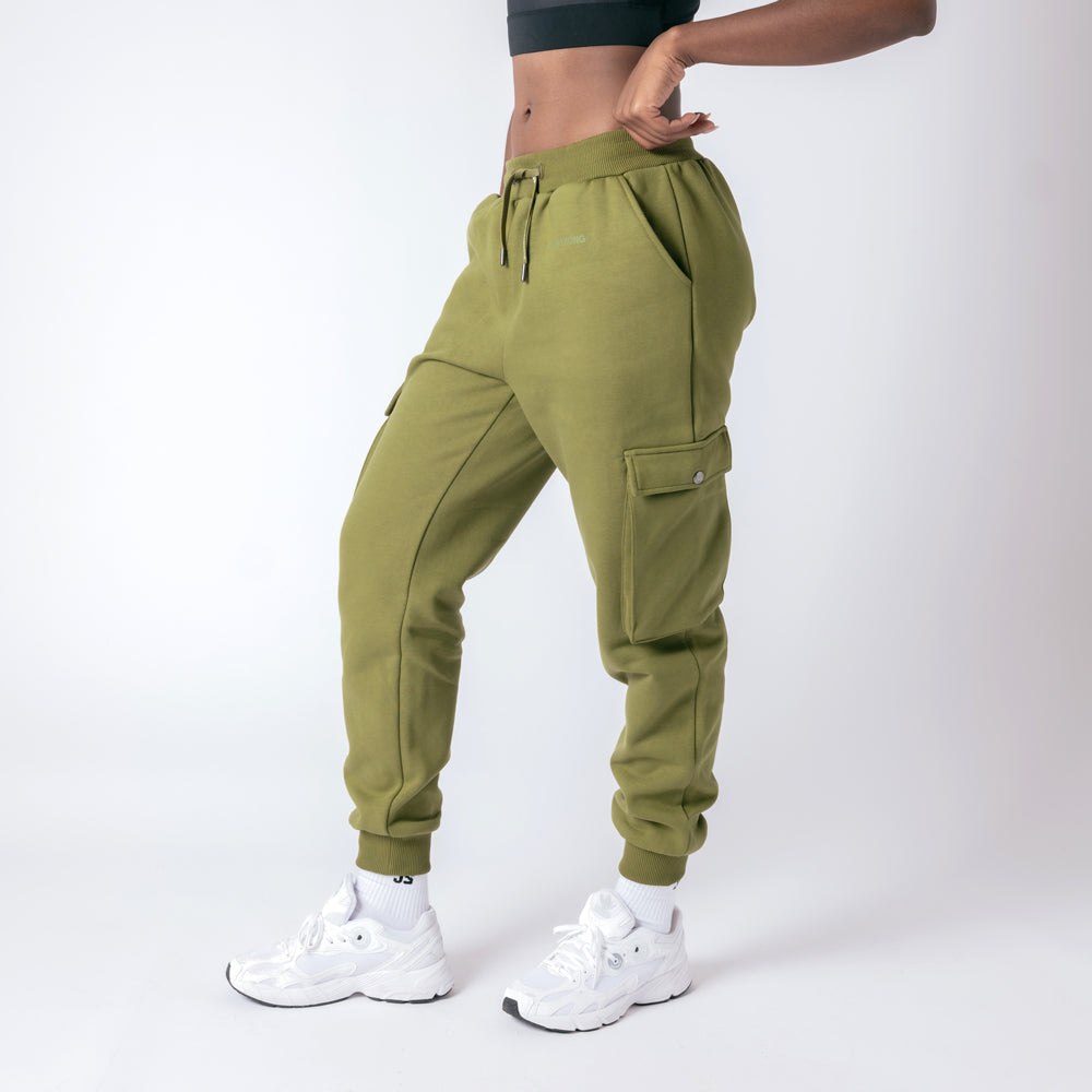 Cargo Joggers - Military Green