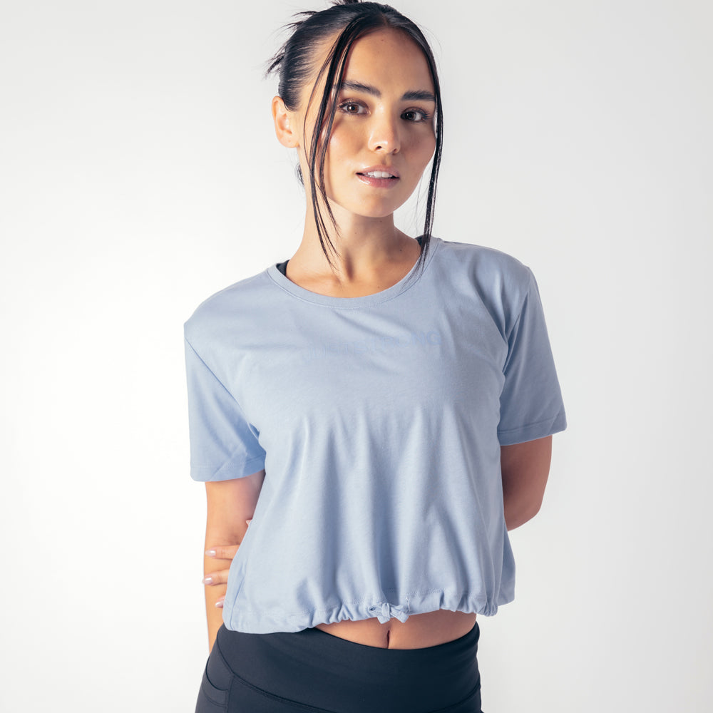 Everyday Drawstring Tee - French Lilac